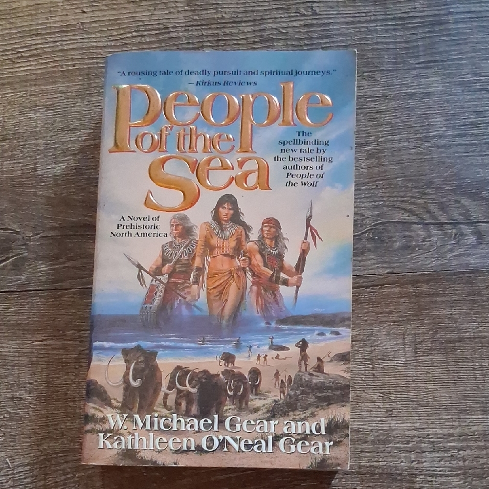 People of the Sea Paperback Novel - Blue & Tan Cover